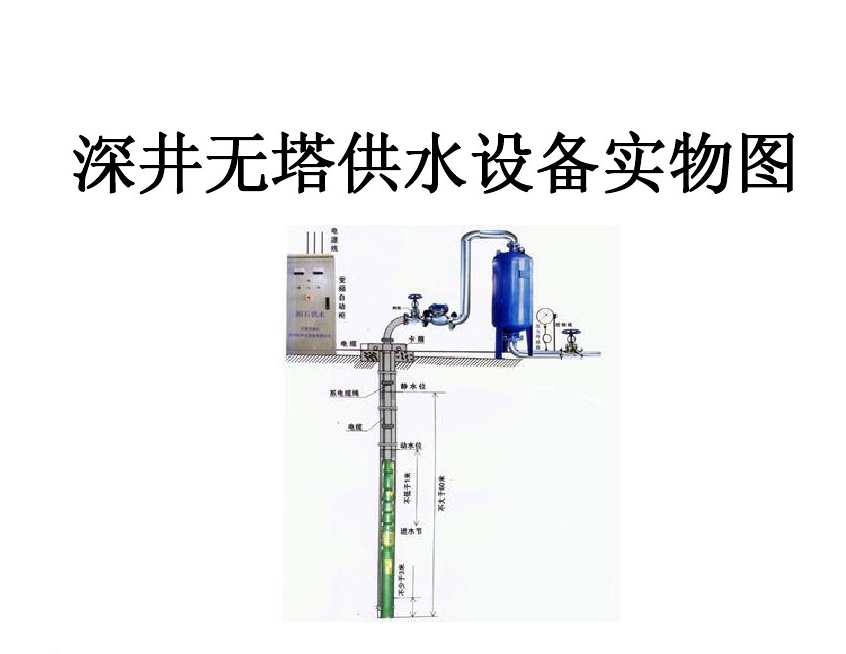 霍邱县井泵无塔式供水设备